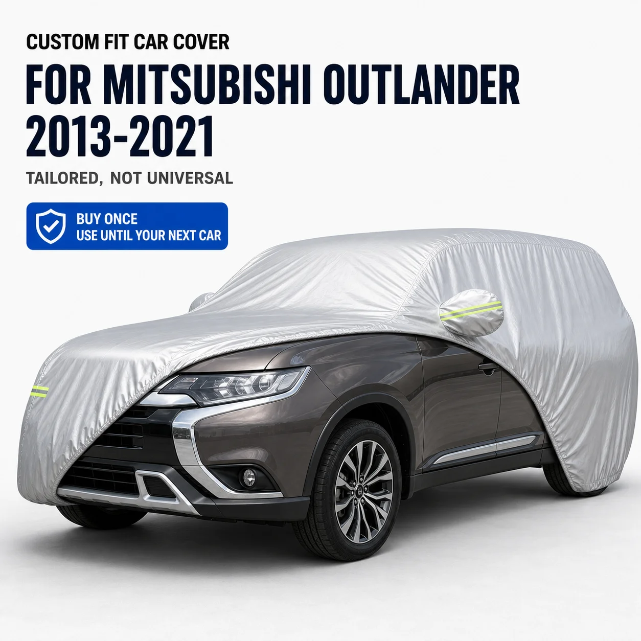 For Mitsubishi Outlander 2013-2021 Exterior Car Cover Custom Fit Car Sun Protector Waterproof Dustproof Car Outdoor Protection
