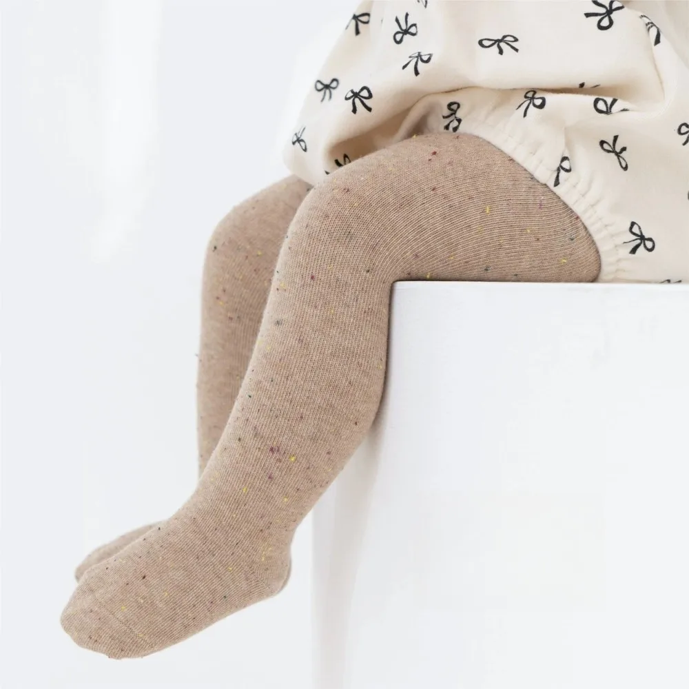 

New Autumn Baby Girls Pantyhose Newborn Elastic Waist Solid Color Stockings Slim Fit Socks Tights for Casual Daily 0-4Y