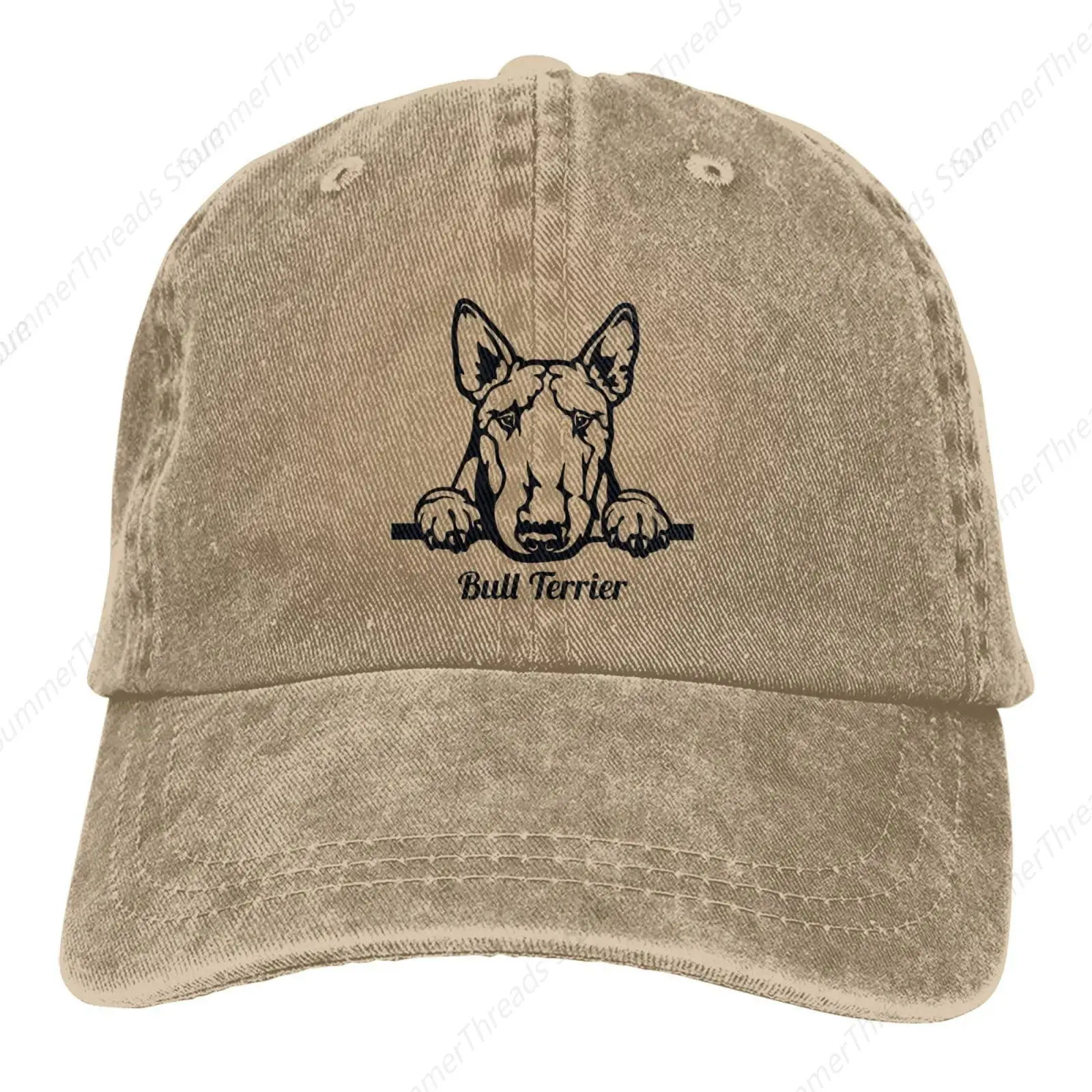 bone-de-beisebol-bull-terrier-look-golf-dad-hat-ajustavel-original-classico-de-baixo-perfil-chapeu-de-algodao-masculino-feminino