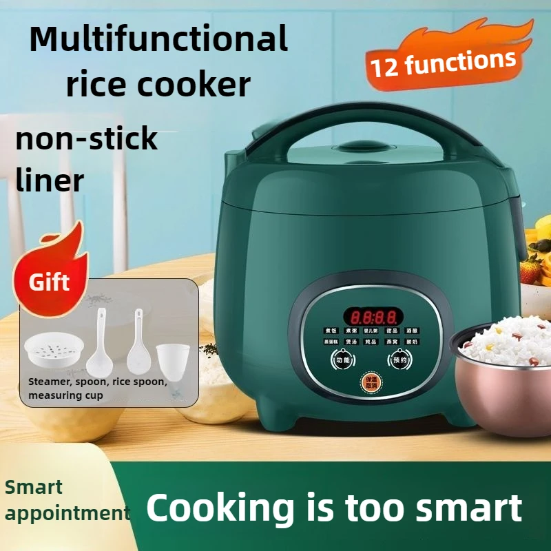 

Интеллектуальная бытовая рисоварка большой емкости 1,8 л, многофункциональная кулинария, трехмерное отопление с таймером на 24 часа
