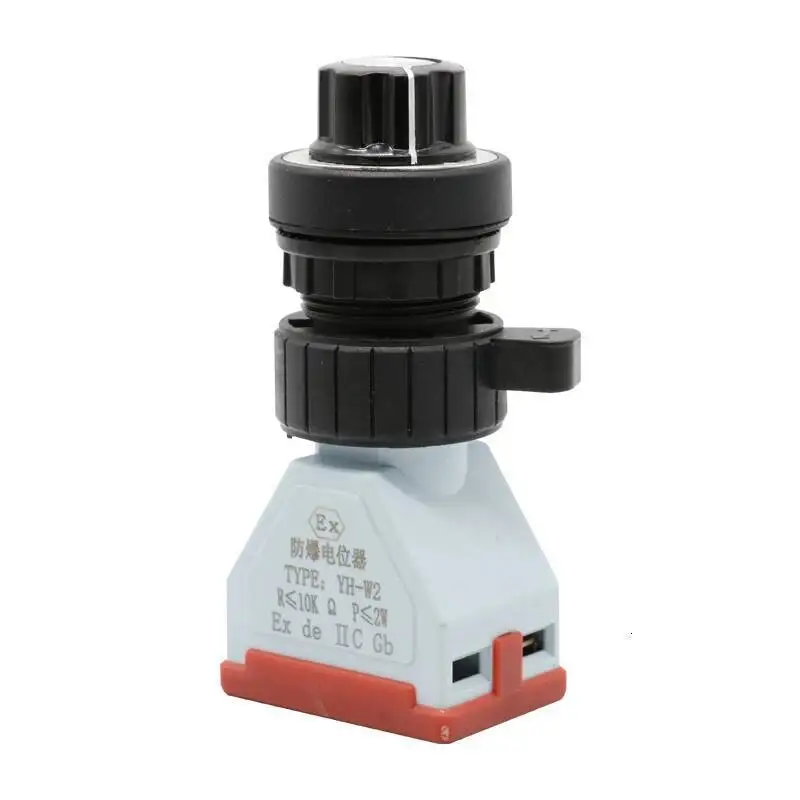 NB-W1 a Prova di Esplosione Rotary Switch Potenziometro Manopola di Controllo Anti-Corrosione Convertitore di Velocità Regolabile Button Controller