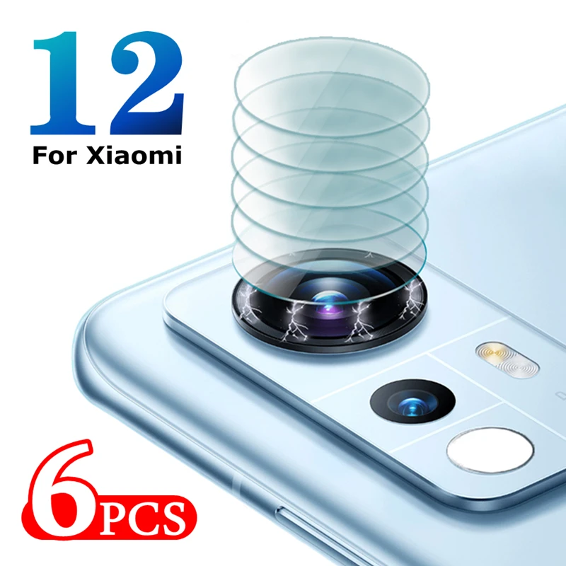 HD Lens Film for Xiaomi 12 12X Pro Back Camera Screen Protector Anti-scratch Lens Tempered Glass Protective Film for Mi12 12Pro