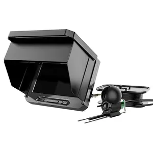 GUANMOU Underwater Fishing Camera 5   HD 1080P Ice Fishing Camera IR & LED Portable Fishing Finder for Dark Ice Fishing