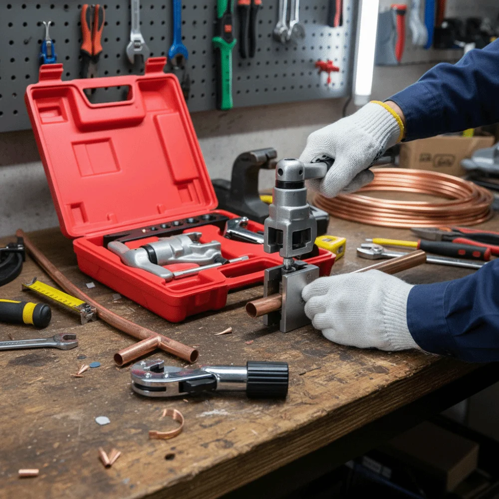 

Эксцентриковый расширитель трубки с 6 отверстиями, одинарная зажимная пластина, ручное управление, набор инструментов HVAC, сверхмощный эксцентриковый конусный тип