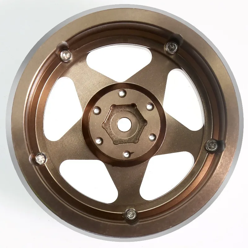 

Aluminum 2.6 inch Beadlock 12MM/17MM Wheel Rim For RC Crawler tires Axial 1/10 1/7 1/8 MK07 RC Car