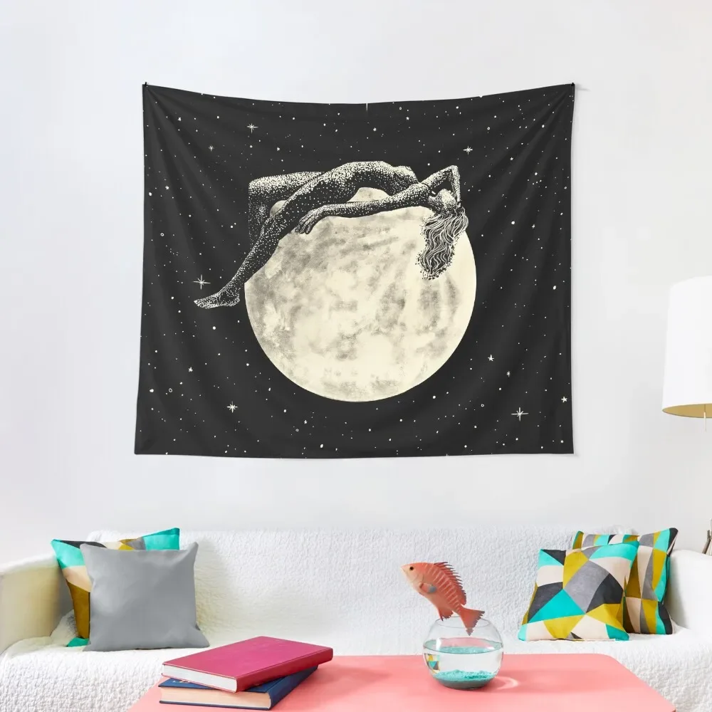 

Декоративный Настенный Гобелен Luna's Rest, настенное украшение для улицы, Забавный декоративный настенный гобелен