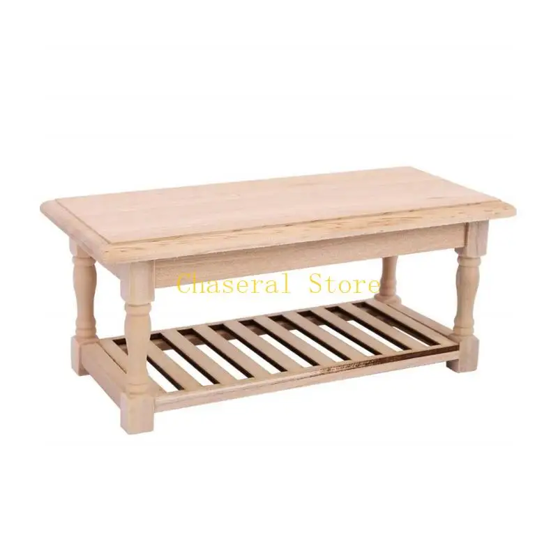E7CE Children's Dollhouses Sturdy Table for Role Playing and Decoration