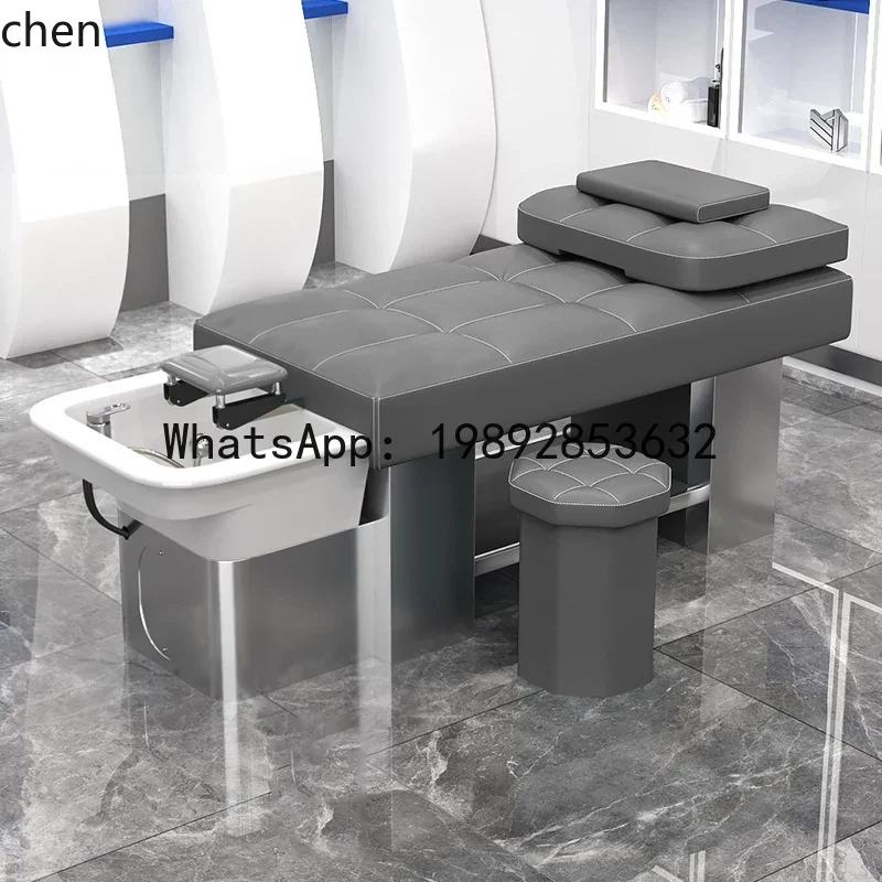 B1 Shampoo Bed Barber Shop Water Circulation Hair Treatment Beauty Integrated Full Lying Hair Salon Special Bed