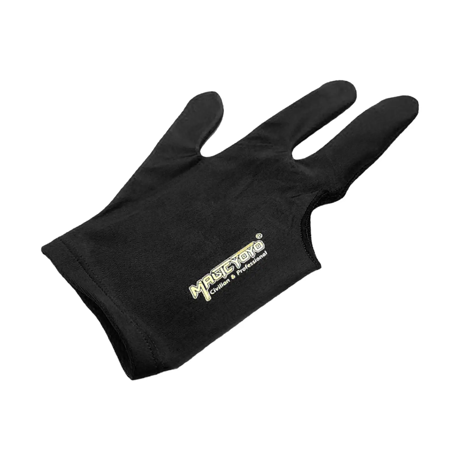 Anti Slip Yoyo Glove Three Finger Professional for Men Women Durable Lycra Fabric for High Speed String Tricks and Billiard