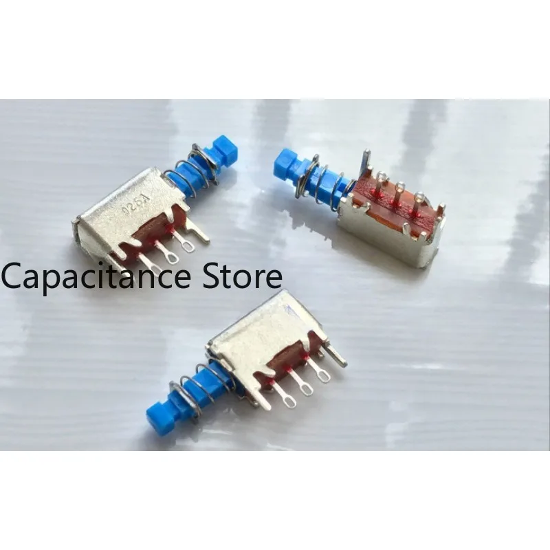 

5PCS Self locking push switch SPPJ310500 TV power on button, pin 3