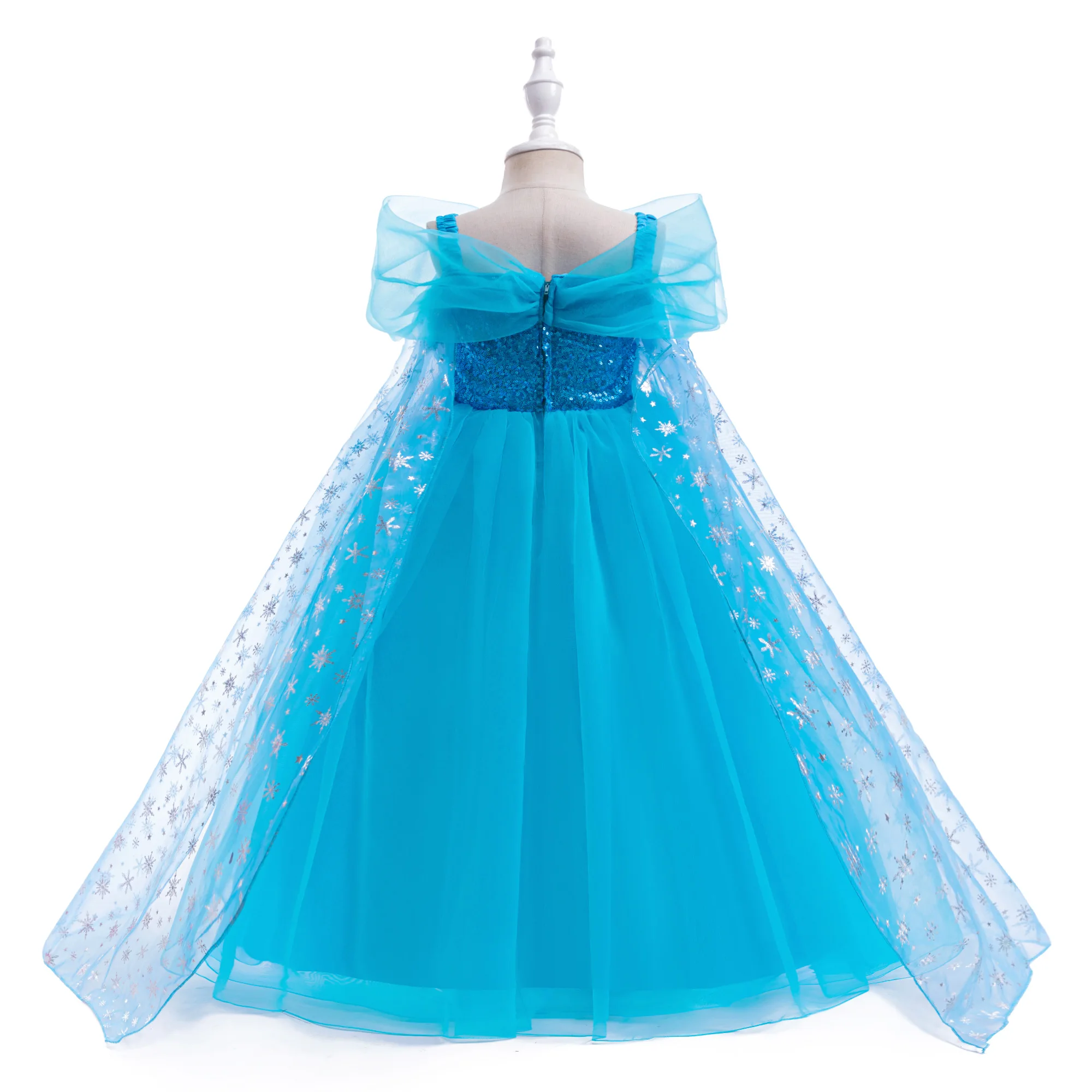 Cinderella Else Anna Costume for Girls Carnival Christmas Halloween Cosplay Gala Snow Queen Princess Party Dresses Kids Clothing