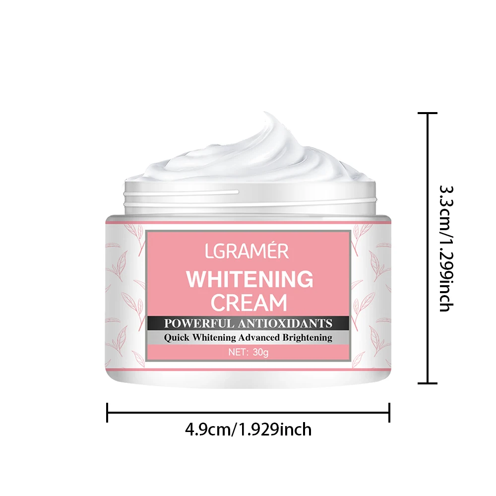 Body Whitening Cream Neck Underarm Knee Buttocks Private Parts Bleaching Serum Thigh Nourish Brighten Skin Care Beauty Health