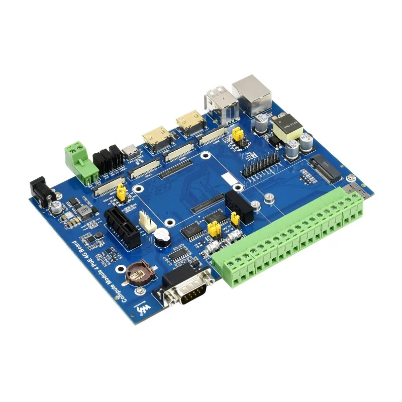 Compute Module 4 Industrial IoT Base Board, for all Variants of CM4