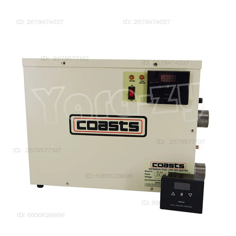 11KW Electric Digital Water Heater Thermostat For Swimming Pool SPA Hot Tub Bath Water Heating