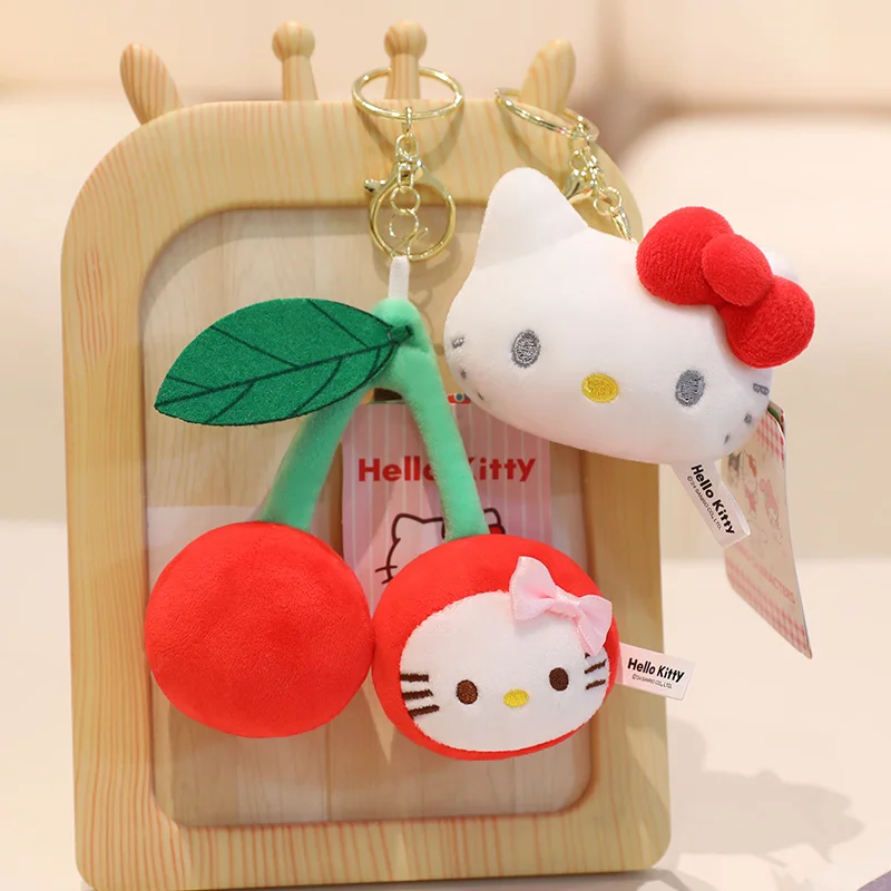 Sanrio Hello Kitty Toy Multiple pendants Plush Soft And Cute Doll Car Pendant
