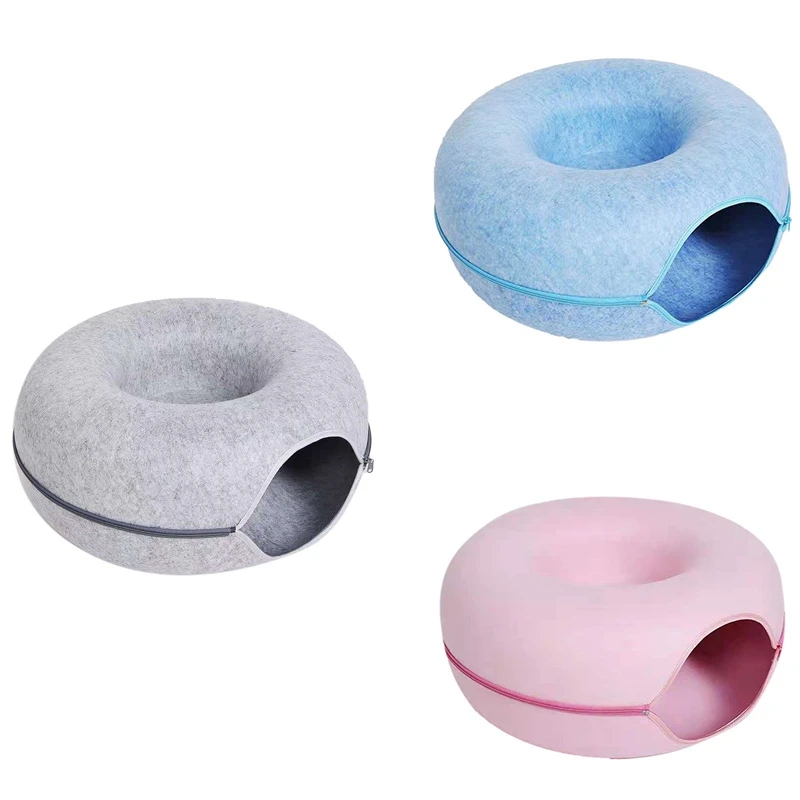 Cat Bed Pet Cat Tunnel Interactive Game Toy Cat Bed Dual-Use Indoor Toy Kitten Sports Equipment Cat Training Toy Easy To Use