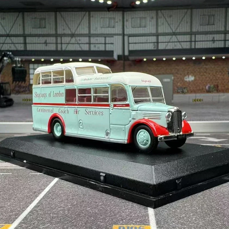 OXFORD 1:76 Scale Diecast Alloy Air Transport Bus Toys Cars Model Classics Adult Gifts Collection Souvenir Static Display