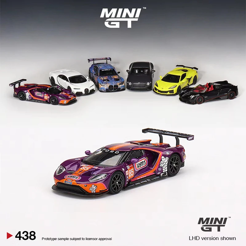 

MINIGT 1:64 Model Car GT #85 2019 24Hr LM GTE Alloy Die-cast Sport Vehicle #438 LHD