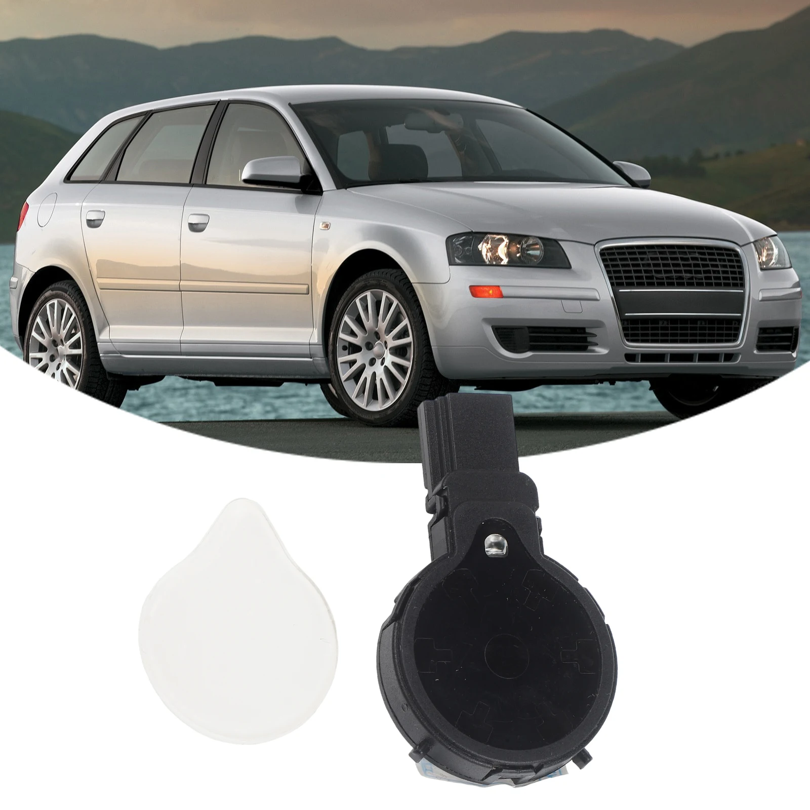 Car Wiper System OEM 4E0955559A Automatic Wiper Control Wear-Resistant ABS Material Black Color Non-Deformation