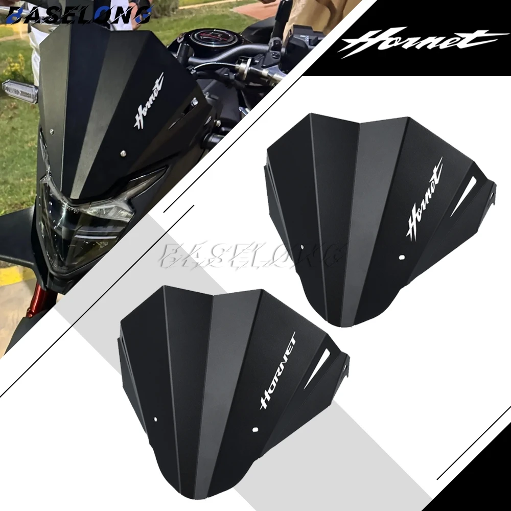 

Motorcycle Accessories Windscreen Windshield For HONDA CB750 Hornet 750 2023 2024 Wind Screen Deflector Extension With Bracket