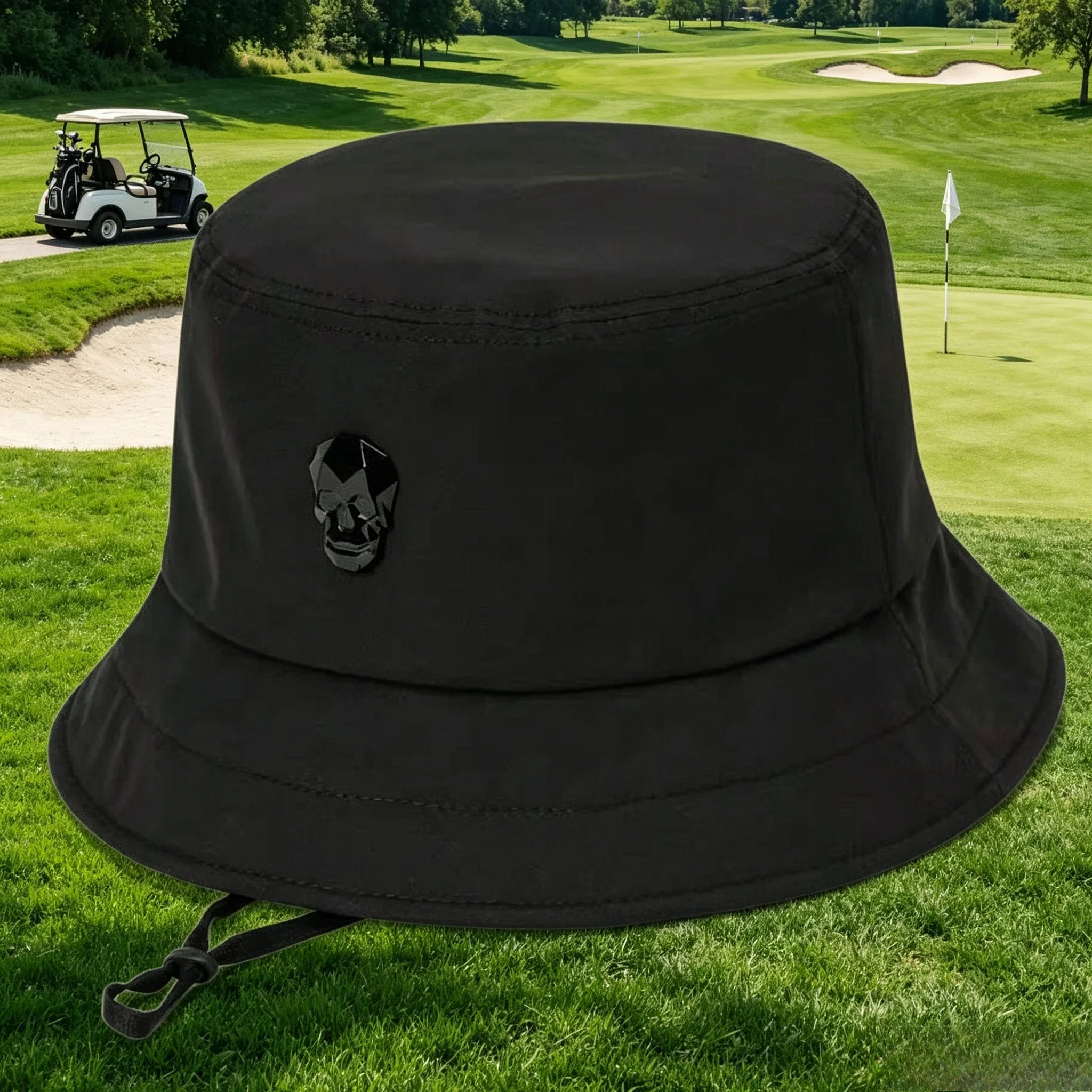 Fishing Anti-UV Sunshade Hat Women 2026 Spring Summer New Authentic Golf Cap Adjustable Casual Bucket Hat Men Sports Caps view 2