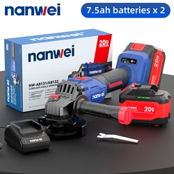 Electric Angle Grinder Grinding Machine Variable Speed Wood/Metal Cutting Tool