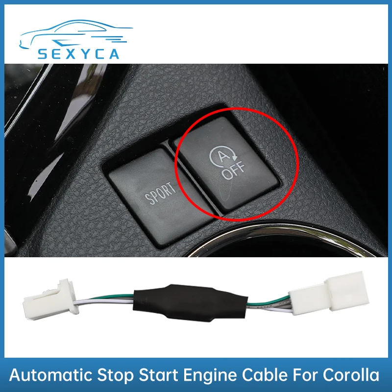 

Car Automatic Stop Start Engine System Off Device Plug Cable For Toyota For Corolla Levin VIOS FS Highlander Stop Canceller