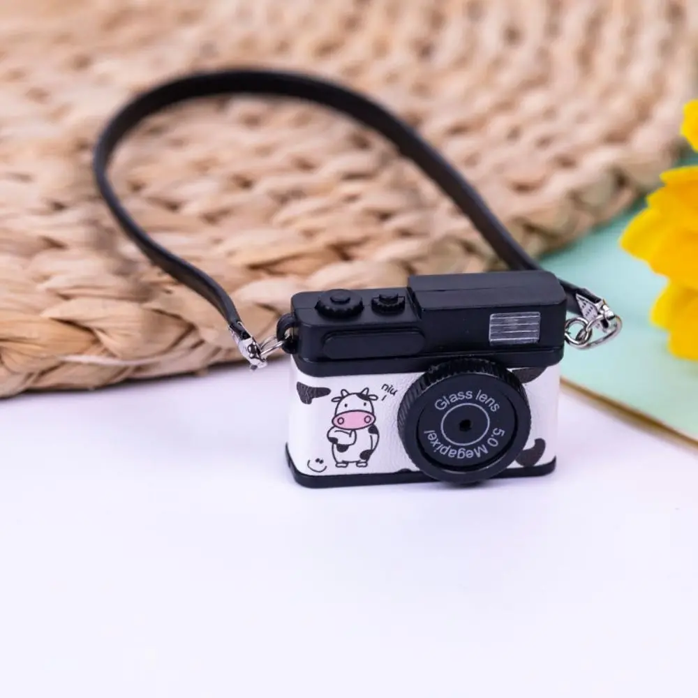 Multicolor Miniature Dolls Camera Photo Props Kids Toys Doll Accessories Accessories Shutter And Flash Camera