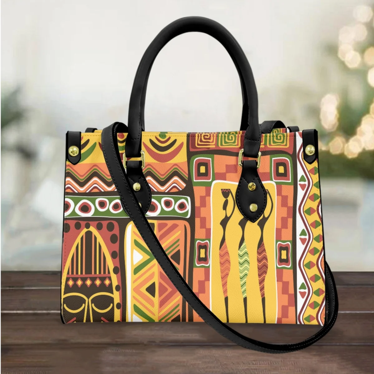 

FORUDESIGNS Bohemian Pattern Prints Leather Women Bags Luxury Female Crossbody Messenger Shoulder Hand Bags For Ladies Party