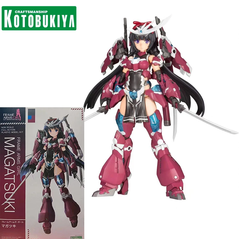 

KOTOBUKIYA Genuine Frame Arms Girl Magatsuki FG031R Anime Action Figure Assembly Model Toys Collectible Model Gifts For Children