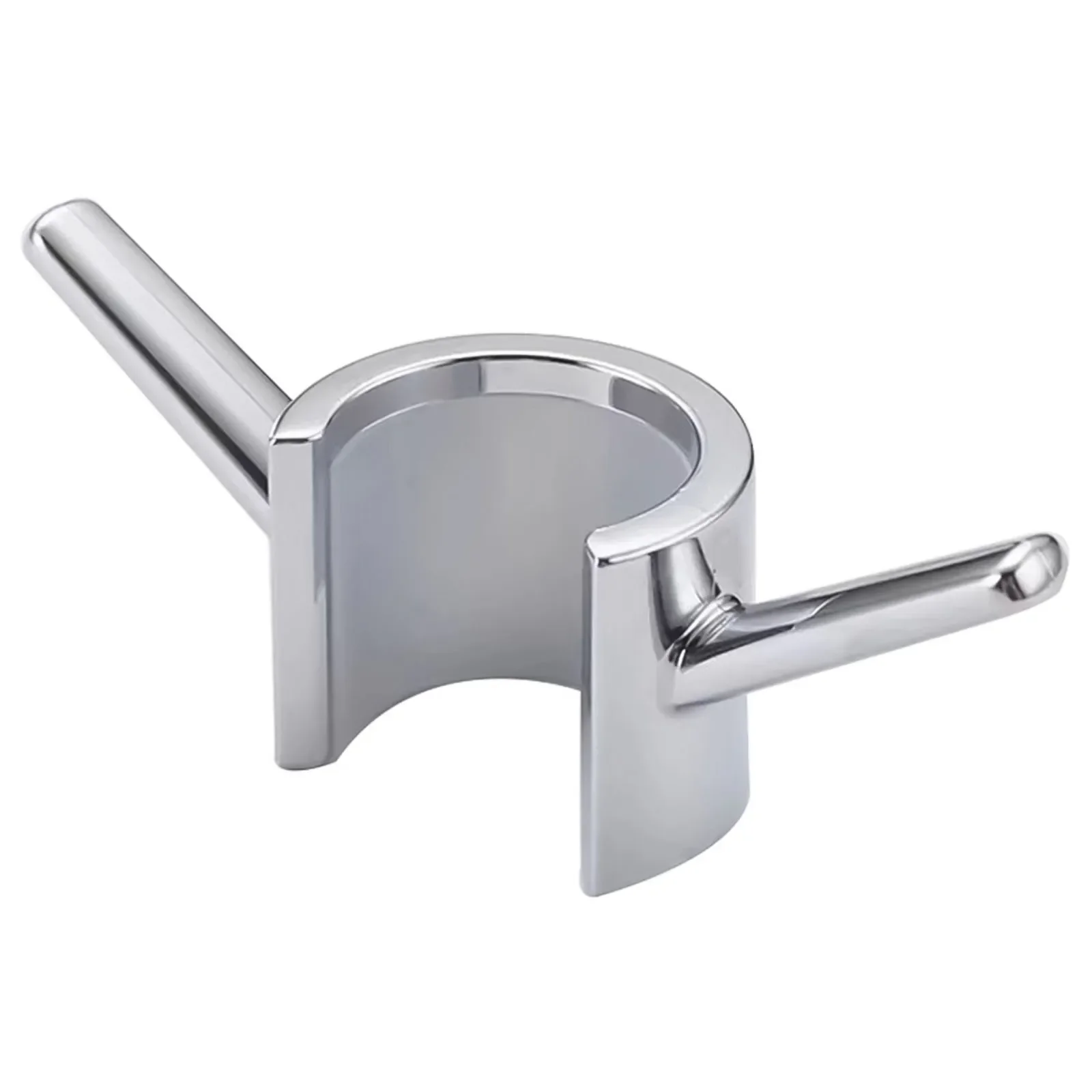 Showerhead Clamp Shower Nozzle Bracket Shower Rod Shower Head Holder Lift Seat Punch-free Small Hook Double Hook