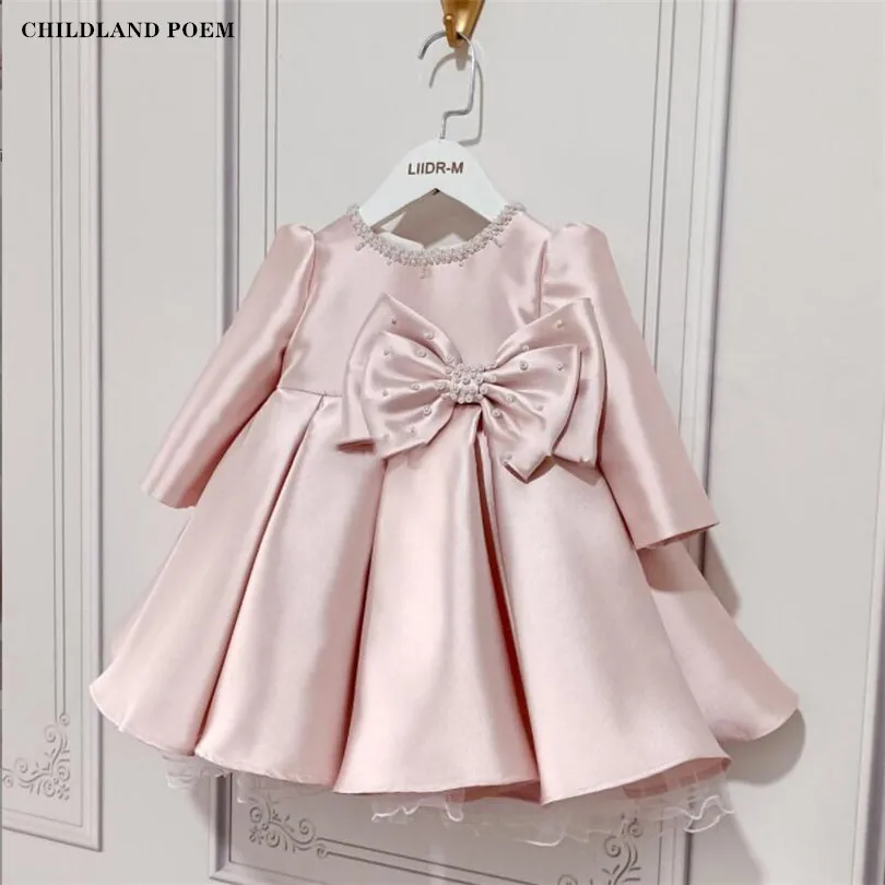 

Baby Girls Dress For Party Princess 1st Birthday Dress For Baby Girl Ball Gown Tulle Pegant Wedding Party Kids Dresses For Girl