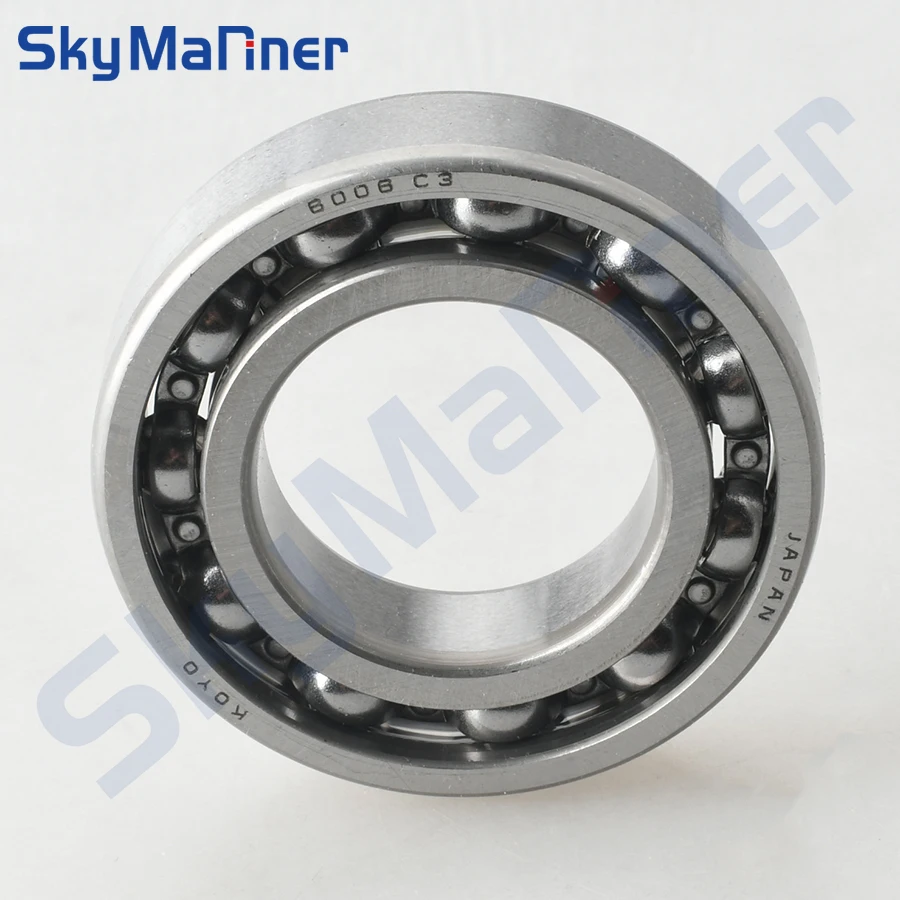 93306-00612 Transmission Gear Bearings 1985-2005 YFB YFM YTM 93306-00606 for Yamaha Outboard Engine Marine Accessories