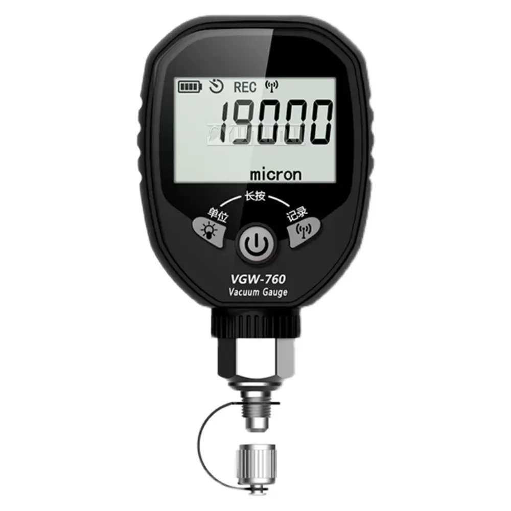 Smart Electronic Manometer for HVAC,Digital Absolute Pressure Gauge VGW-760, High Precision Wireless Vacuum Meter