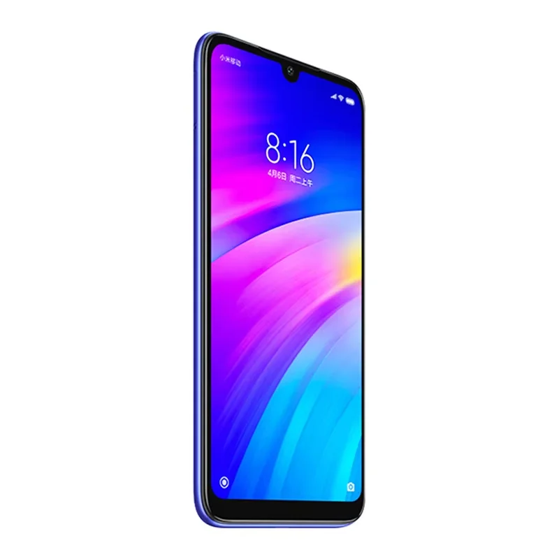 البرامج الثابتة العالمية Xiaomi Redmi 7 الهاتف الذكي ثنائي الشريحة Solt الهاتف المحمول Android e كاميرا مزدوجة الهاتف المستخدم