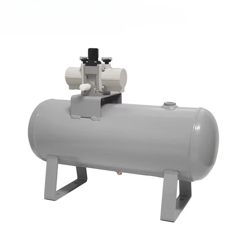 Air Pressure Regulator G1/4 Inch Compressor Air Pneumatic Booster Valve with Air Storage Tank