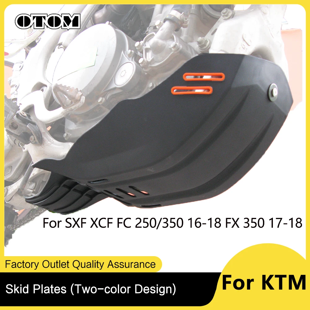 OTOM For KTM Skid Plate SXF XCF FC 250/350 2016-2018 HUSQVARNA FX 350 2017-2018 Motorcycle Engine Guard Protection Cover