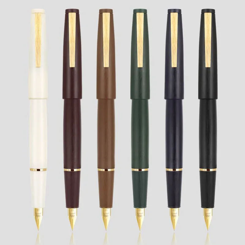 New Jinhao 80 Fountain Pen Fiber Ink Pen 0.3mm Nib Converter Filler Kawaii Pen Business Office School Supplies Pens New