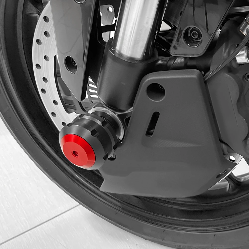CB750ホーネット2023 2022 2024 2025オートバイ用フロントリアホイールアクスルフォーククラッシュスライダーパッドcb750 新型ホイール落下プロテクター