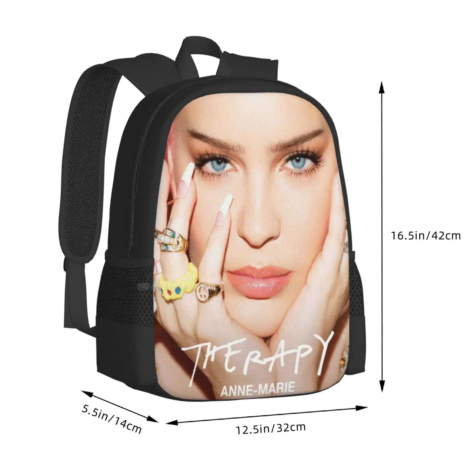 Anne-Marie Mrcle Therapy Hot Sale Backpack Fashion Bags Anne Marie Mrcle Therapy