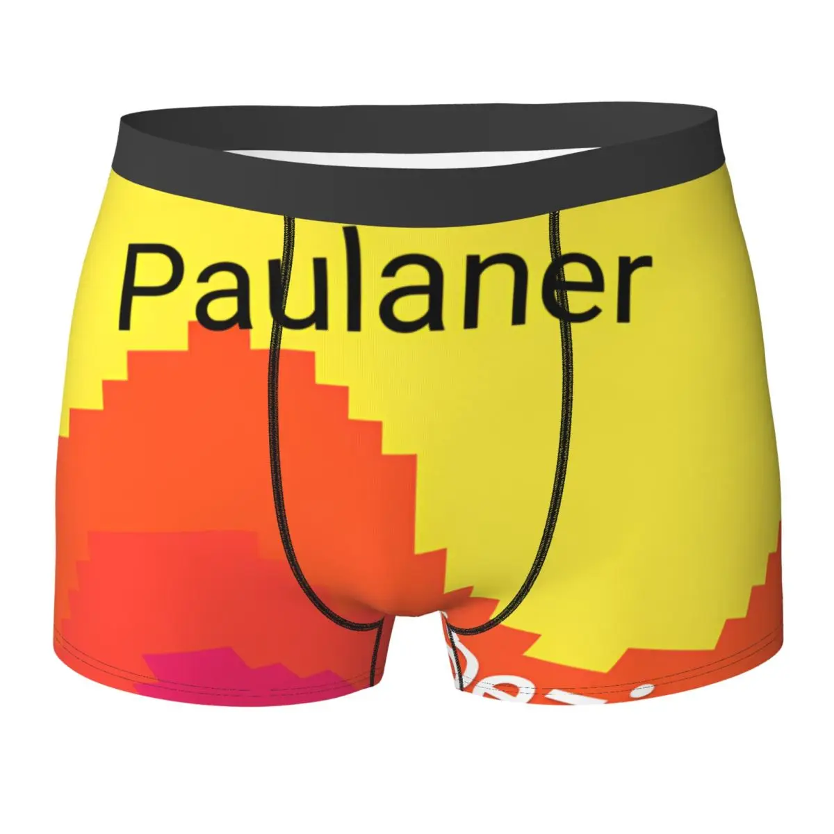 

Paulaner Spezi Underwear Germany Soda Drink Cute Panties Design Shorts Briefs 3D Pouch Males Large Size Trunk