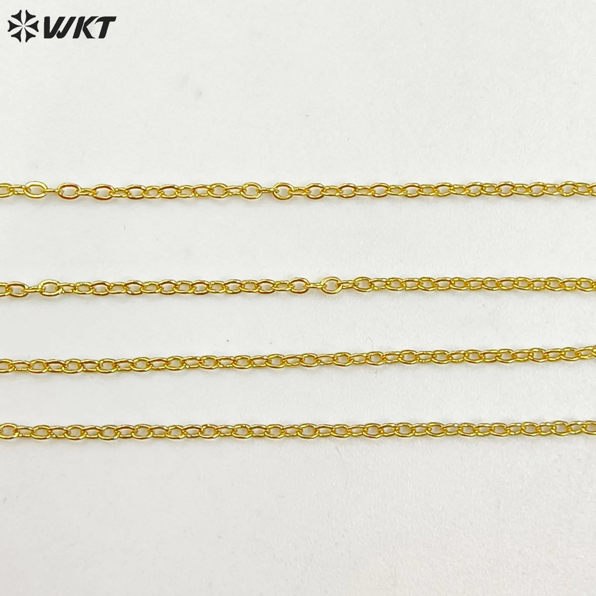 

WT-N1043 WKT Wholesale Generous Necklace Chain For Connector New Fashion High Quality Chain For Pendant Jewelry