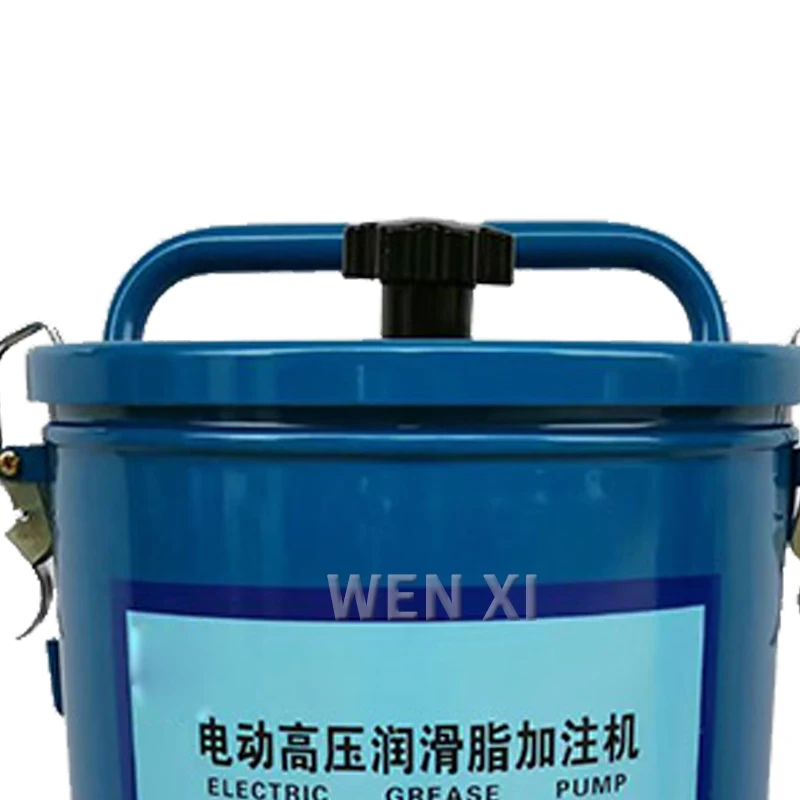 Pistola de graxa elétrica de alta pressão, 15l, portátil, 220v, 550w, portátil, móvel, ferramentas de injeção, 25-40mpa, pistola de reabastecimento de graxa