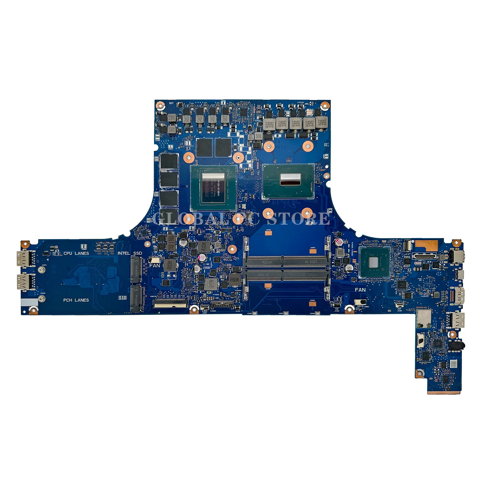 W700GV Mainboard For ASUS ProArt Studiobook 17 H700 W700GVA H700GV Laptop Motherboard i7-9750H E-2267M RTX2060-V6G