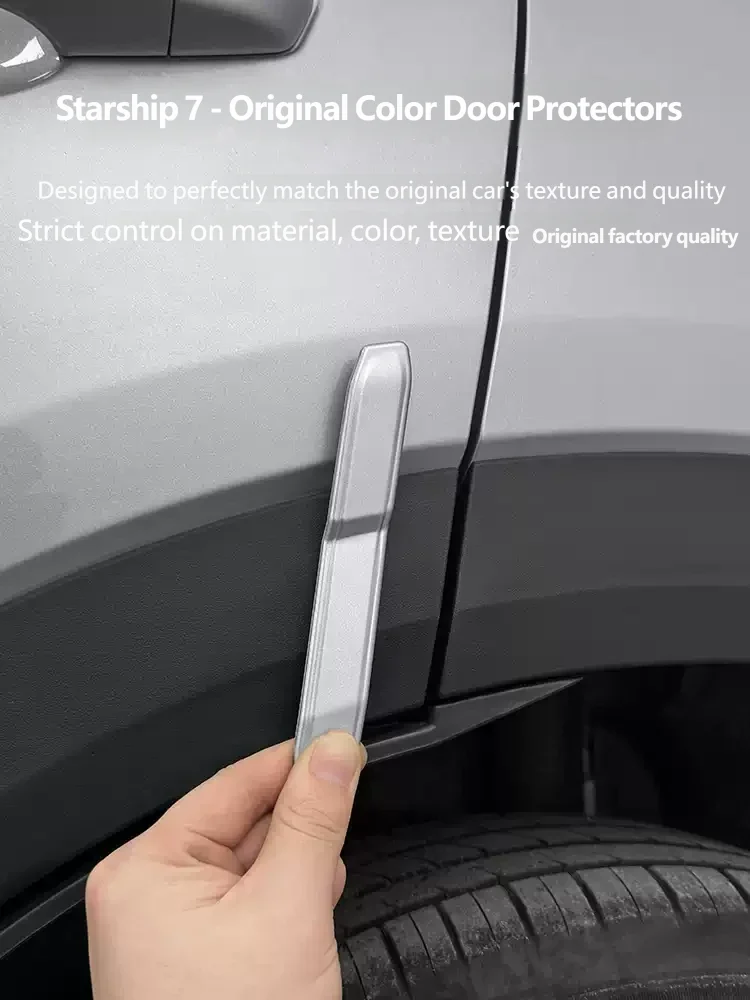 Car Exterior Accessories For Geely Galaxy Starship 7 EM-i Geely EX5 EM-i 2026 Car Door Edge Anti-collision Strip Protector Trim