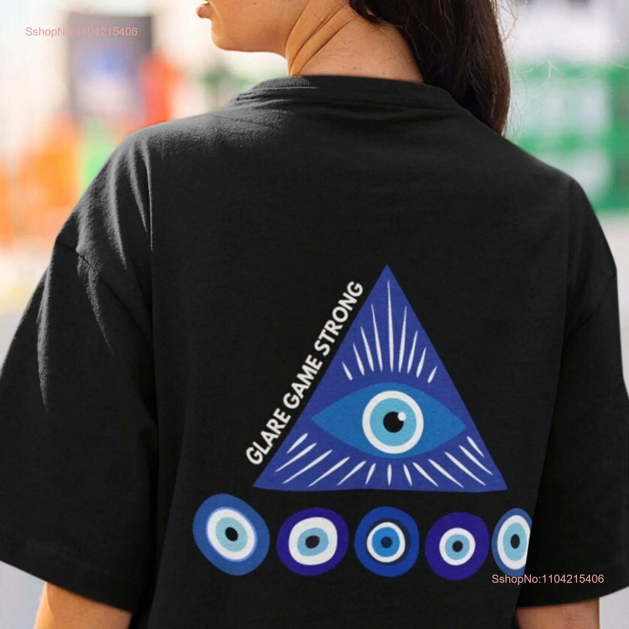 Evil Eye shirt COMFORT COLORS Glare Game Strong tee hamsa t spiritual gift funny all seeing long or short sleeves