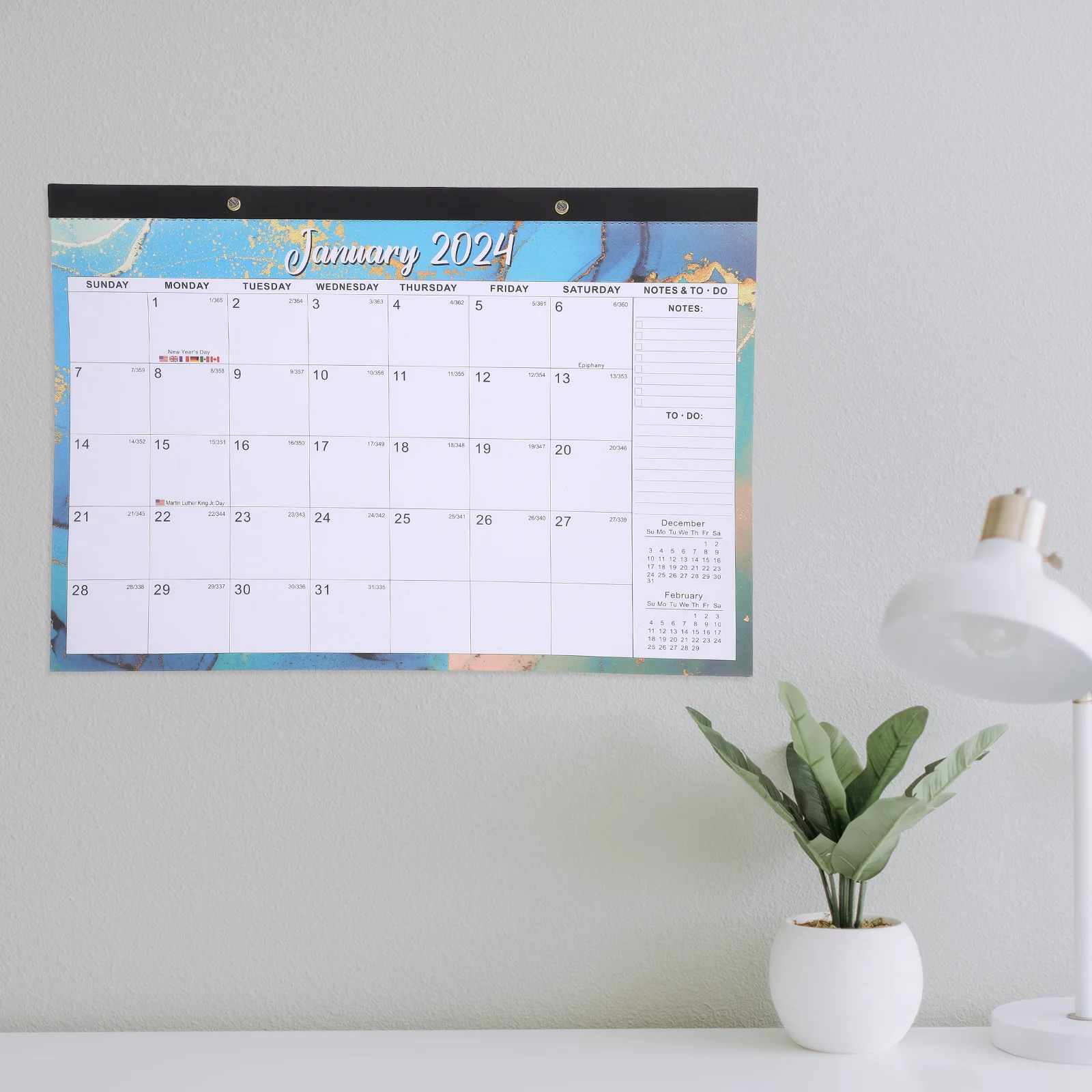 

Wall Monthly Thick Paper Simple Design For Home Office Use 2024 Sturdy Daily Use Noting Hanging Calendar Calendar