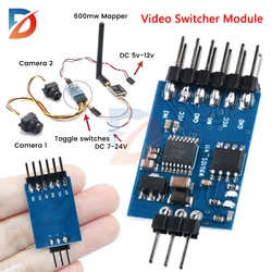 5.8G 3 Channel Video Switcher Module 3 way Video Switch Unit for RC FPV Camera Drone UAV Accessories