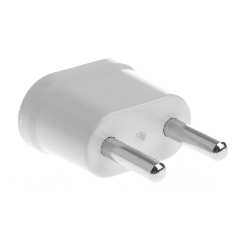 Eua para ue euro plug power/europa conversor adaptador viagem tomada elétrica branco