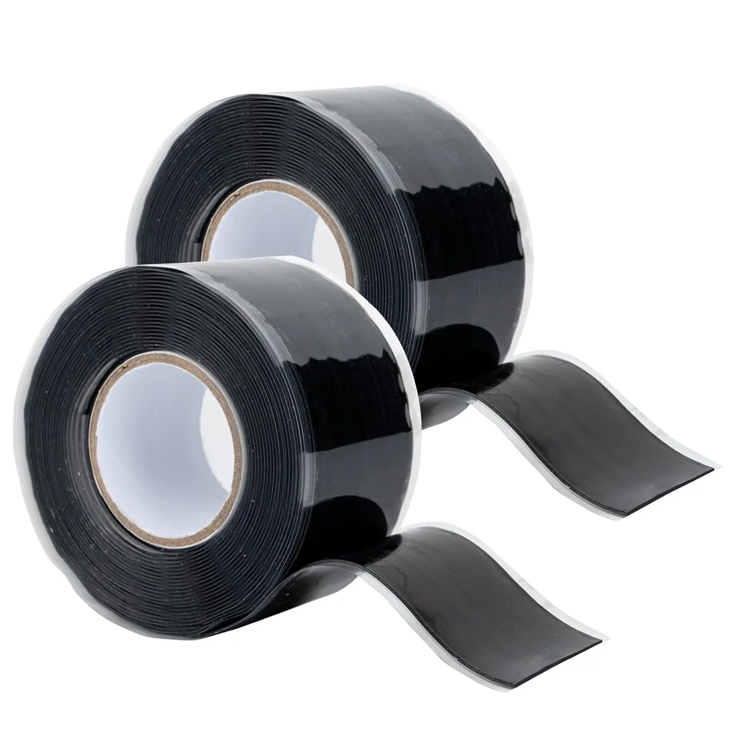Rescue Tape Self-fusing Silicone Tape,Seal Pipe Plumbing Hose Repair Tape for Cable Insulating Strech Wrap Seal Black Grip Tape